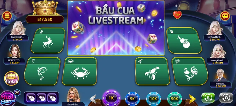 Bầu Cua Livestream tại RikVip Trải Nghiệm Giải Trí Dân Gian Đẳng Cấp