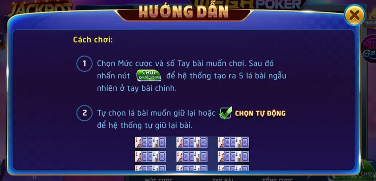 Mega Poker tại RikVip Sảnh Bài Đỉnh Cao Và Giải Thưởng Jackpot Khủng