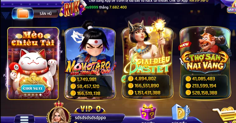 Nổ Hũ RikVip Quay Là Trúng Chinh Phục Jackpot Tỷ Đồng Đỉnh Cao Năm 2026