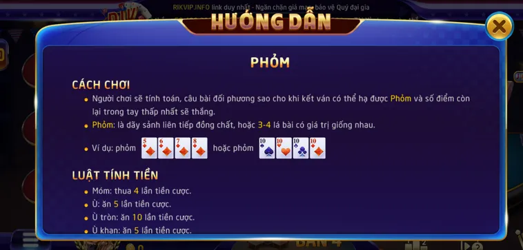 Bí Quyết Chơi Phỏm Tại RikVip Hiệu Quả Nhất Cho Tân Thủ