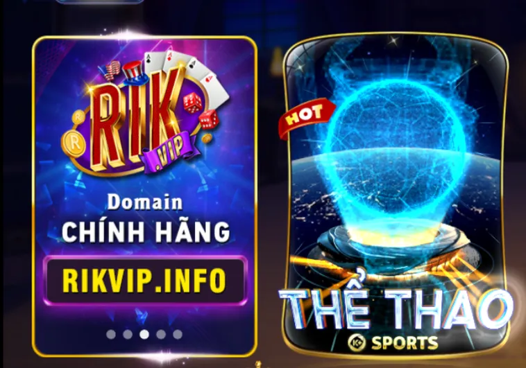 Thể Thao RikVip Sảnh Cược Đẳng Cấp Với Tỷ Lệ Kèo Hấp Dẫn Nhất