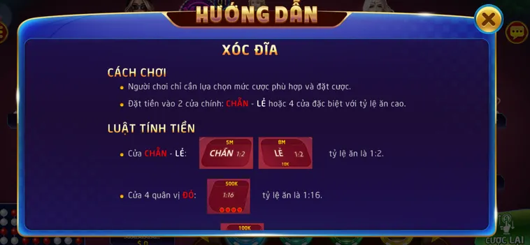 Xóc Đĩa Livestream tại RikVip Trải Nghiệm Đẳng Cấp Sòng Bài Thực Tế